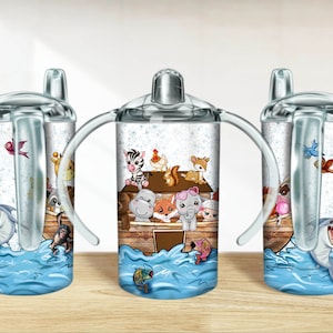 Ark van Noach 12 oz drinkbeker png, dieren drinkbeker ontwerpen, drinkbeker wrap png, schattige dieren png, drinkbeker sublimatie ontwerpen downloads