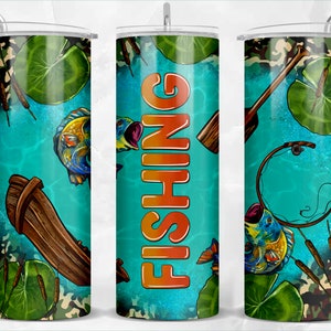 Fishing with fish 20oz skinny tumbler png sublimation design download, camouflage tumbler png, fishing png, sublimate designs download