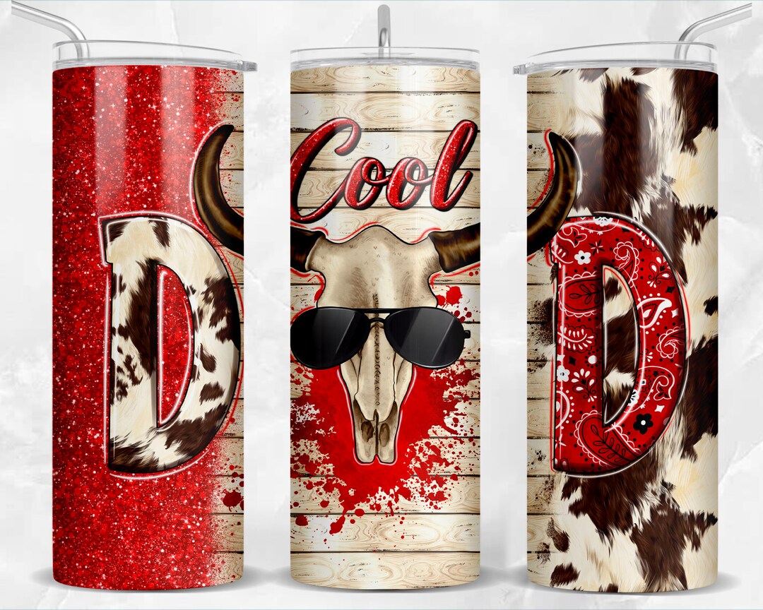 Cool Dad 20 Oz Skinny Tumbler Png Sublimation Design Download, Tumbler ...