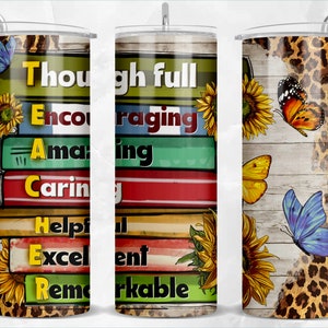 Teacher 20oz skinny tumbler png sublimation design download, Teacher&#39;s Day tumbler png, Teacher png, sublimate designs download