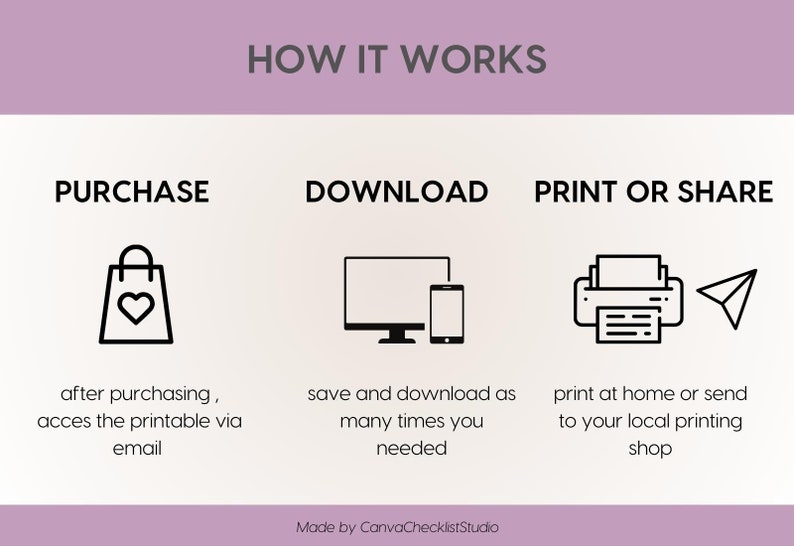 Printable and fillable daily checklist daily to do list etsy
