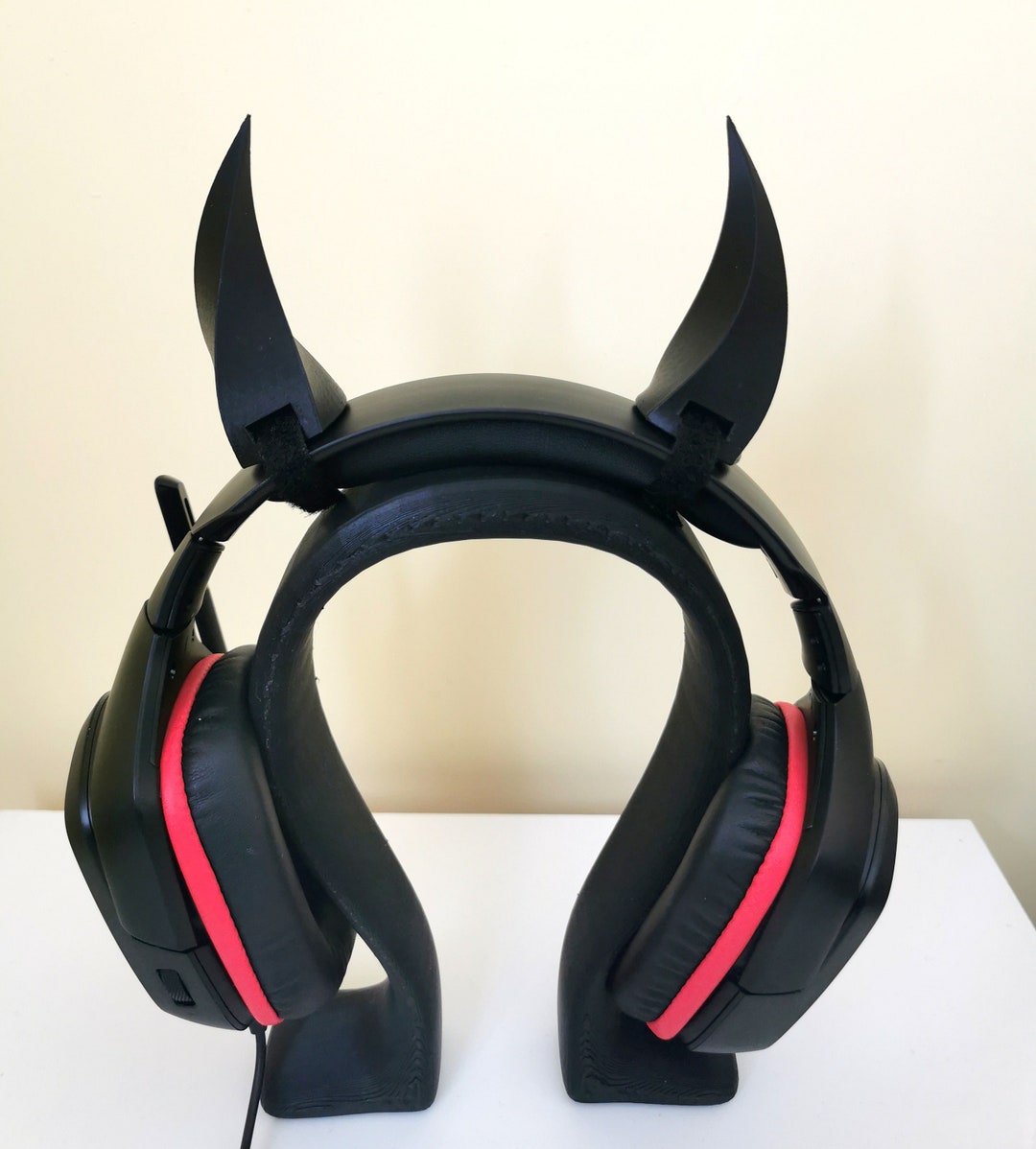 Curved Horns Attachment for Headset, Lightweight and Comfortable, Live