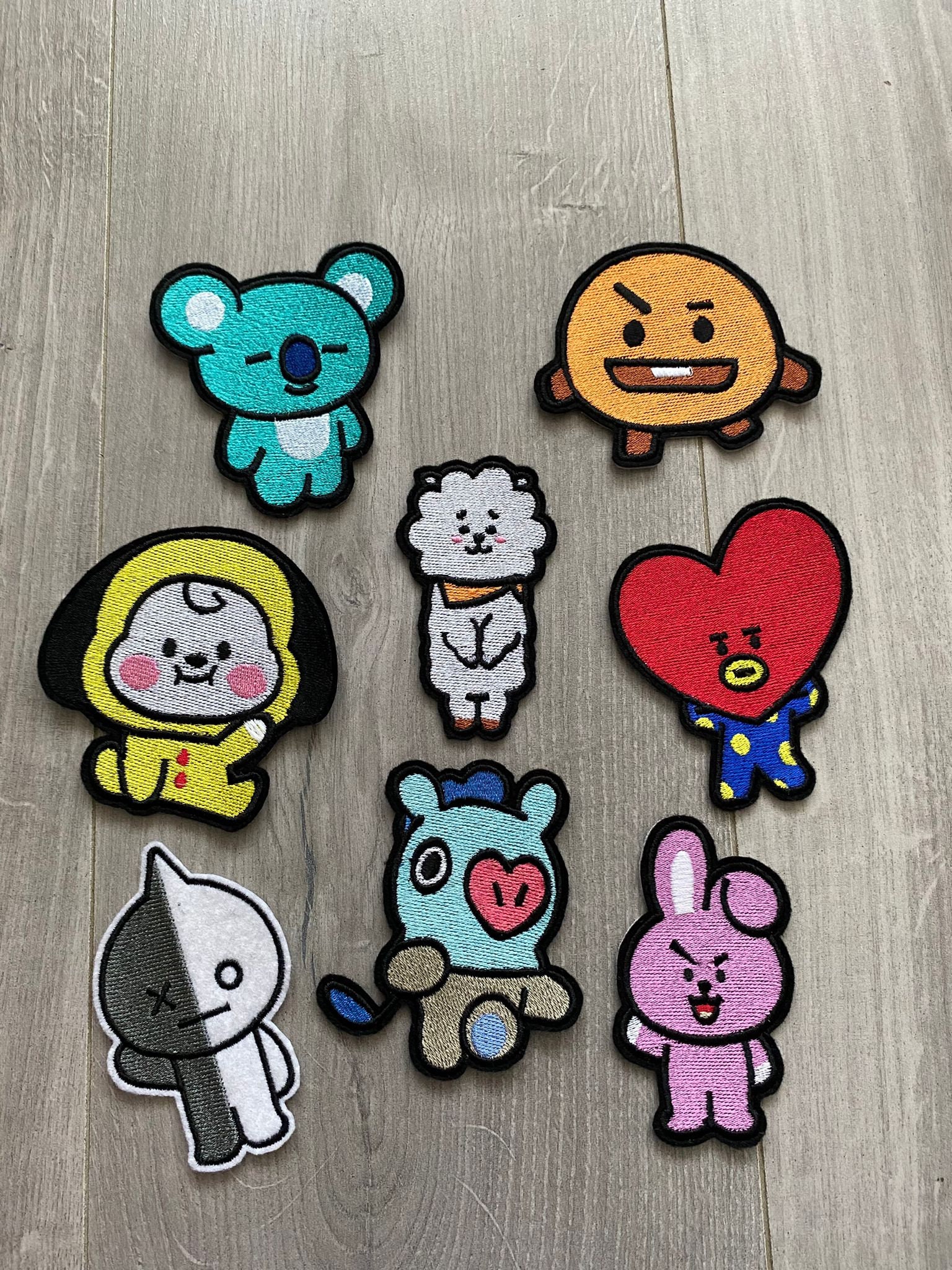 KPOP BTS Bangtan Boys Album BT21 Cartoon Avatar Jewelry Time Gems Idol Bracelet Gifts Wish #43 KPOP BTS Bangtan Boys Album BT21 Cartoon Avatar Jewelry Time Gems Idol Bracelet Gifts Wish