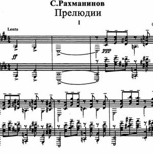 Sergej Rachmaninov Preludio in Do diesis minore Opus 3 n. 2 / Spartito per pianoforte - PDF stampabile