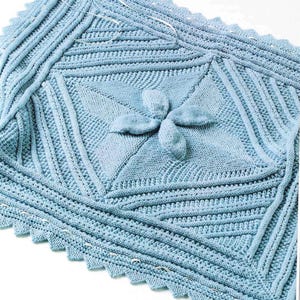 Leaf square baby blanket hotsell