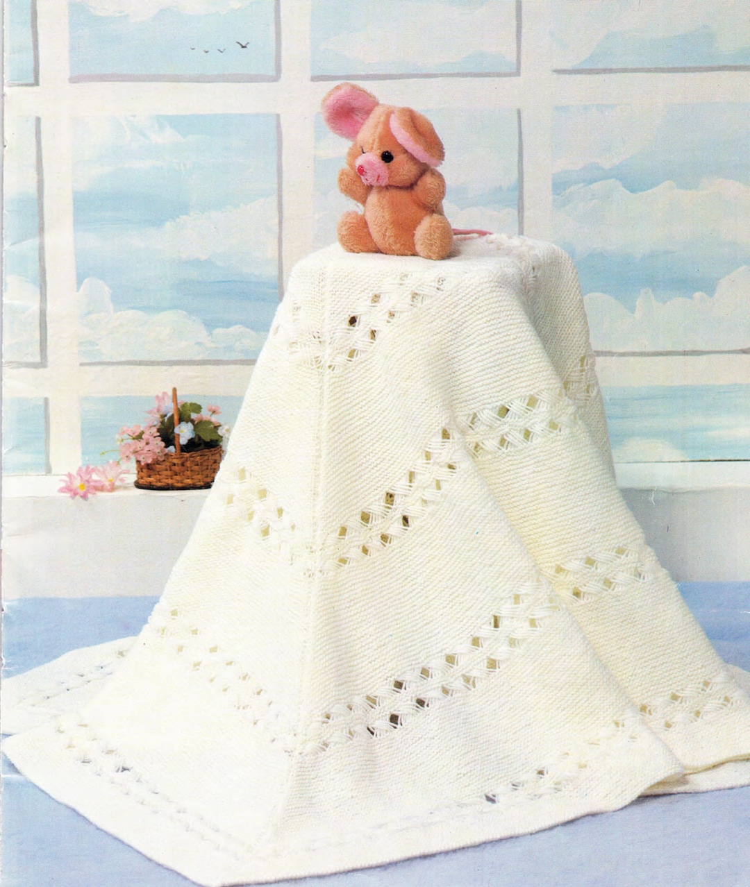 Vintage baby shawl patterns sale