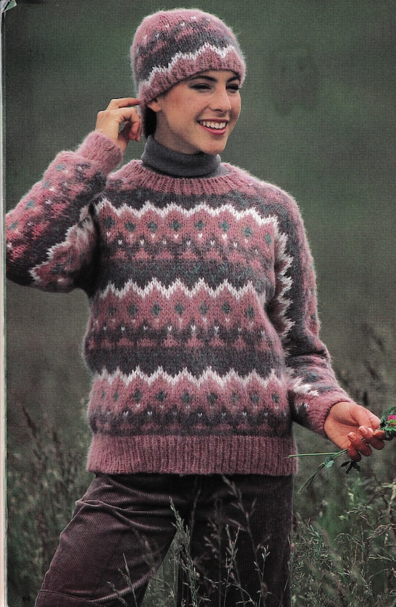 Norwegian Sweater Knitting Pattern