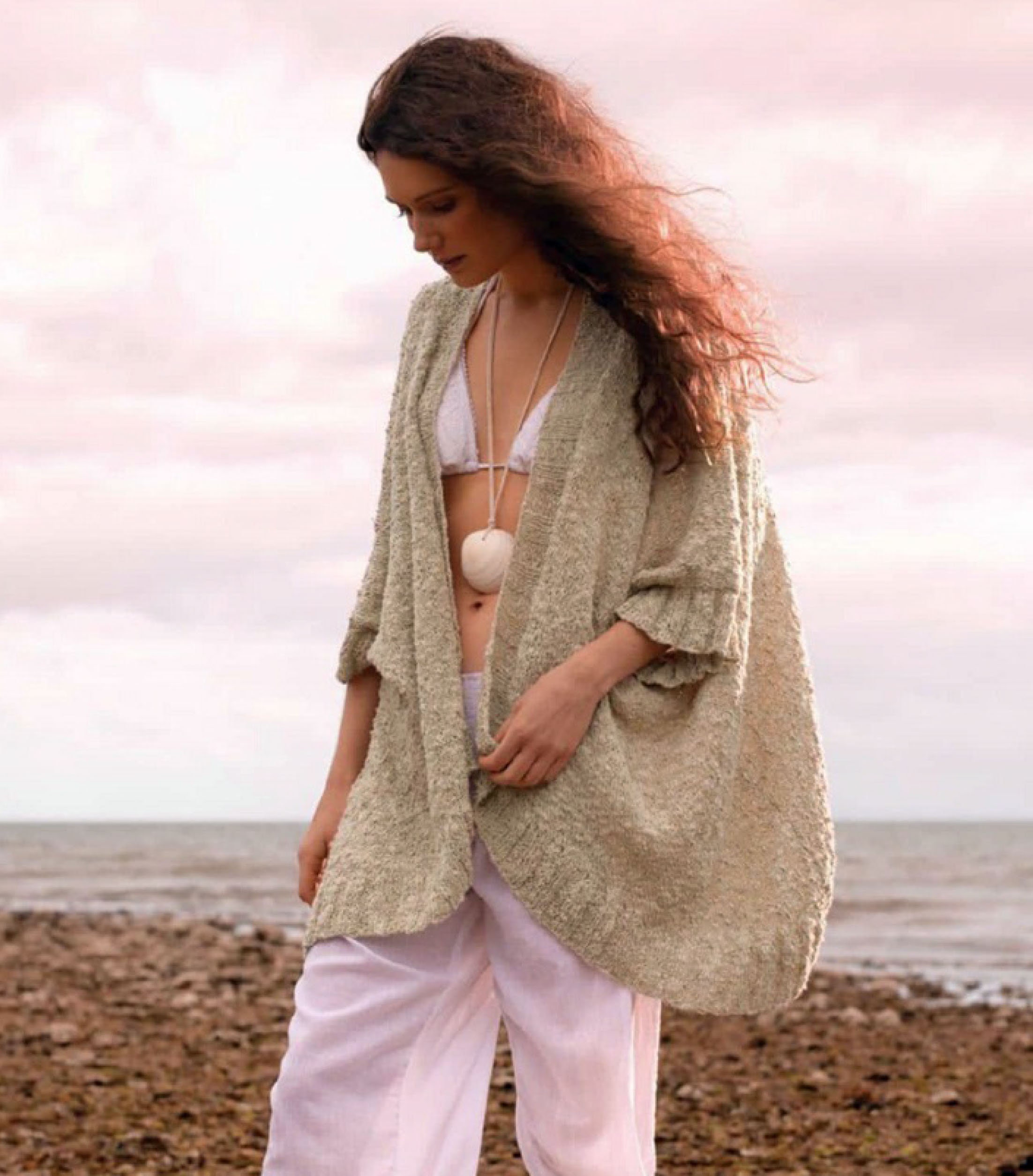 Baggy sleeve cardigan hot sale