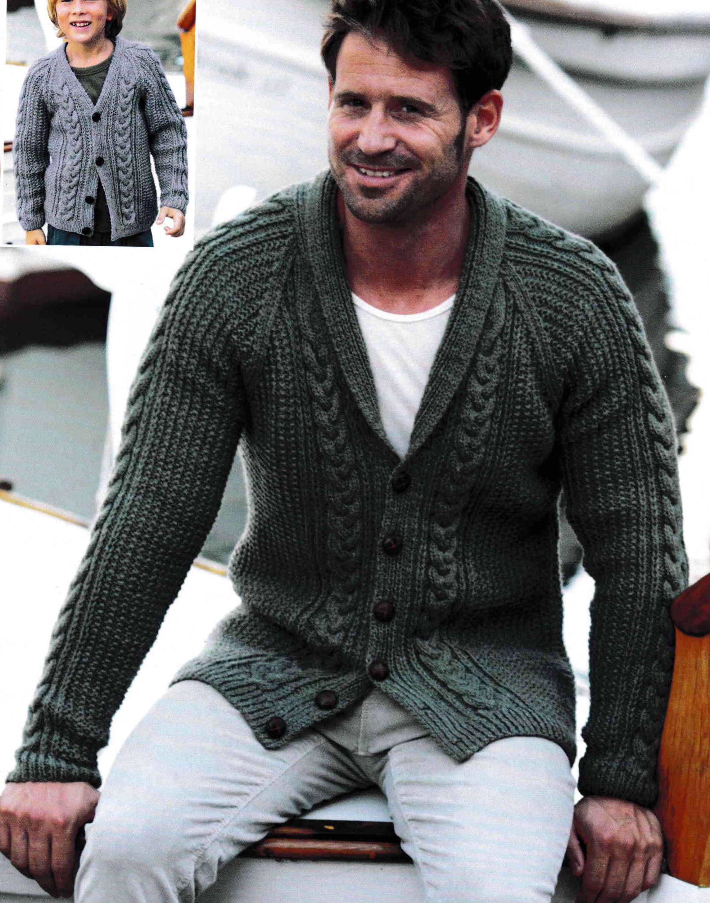 Cardigan uomo vintage Italia