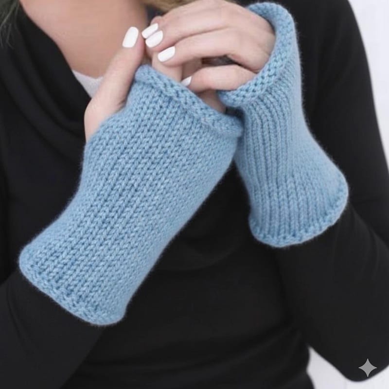 Knit Hand Warmer Long - Etsy