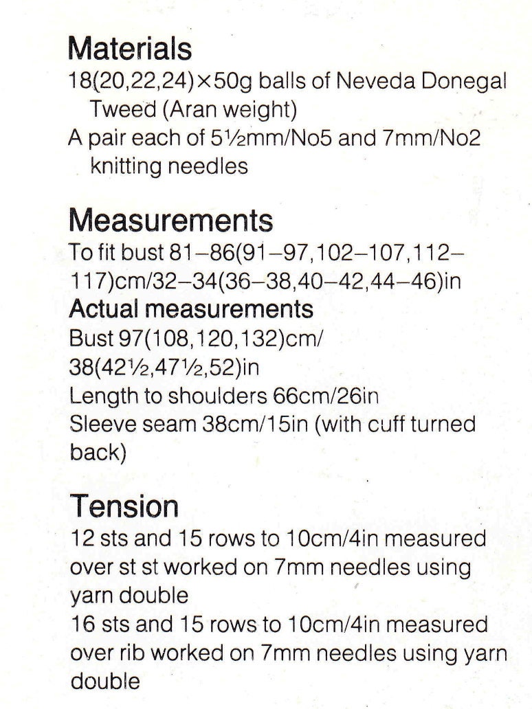 Woman's Easy Knit Chunky Rib Cardigan Knitting Pattern, Aran Weight ...