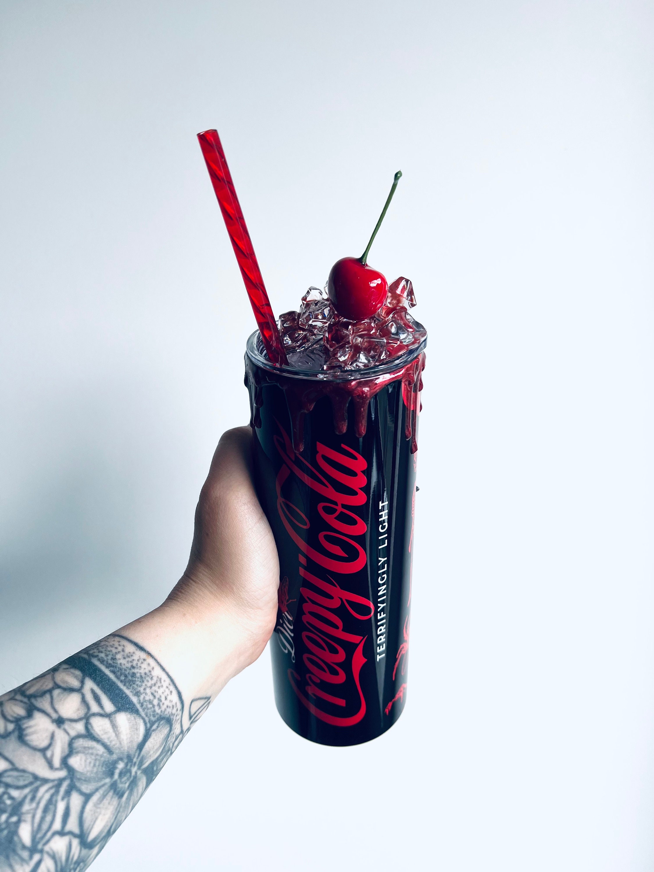 Creepy Cola Steel Tumbler