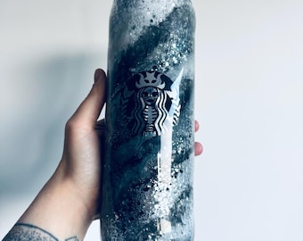 Vaso de resina personalizado de la Vía Láctea