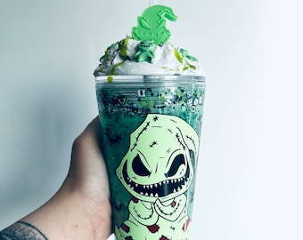 Creepy Boogie Glow In The Dark Snowglobe Tumbler