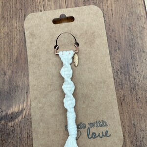 Macrame keyring