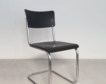 Original Bauhaus Stuhl Modell S43, Entwurf Mart Stam für Thonet 1931