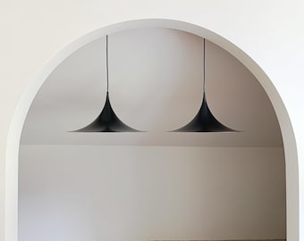Vintage 80s IKEA Pendant Light, Postmodern Ambient Minimalist