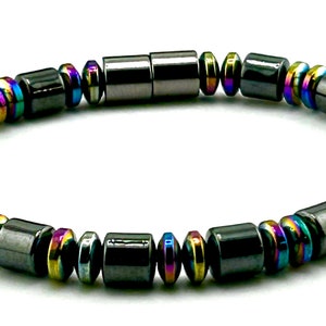 Magnetic Body Slimming Weight Loss Anti fatigue Healing Bracelet Hematite Beads Bracelet Magnetic Therapy Bead Slim for Men Women Etsy