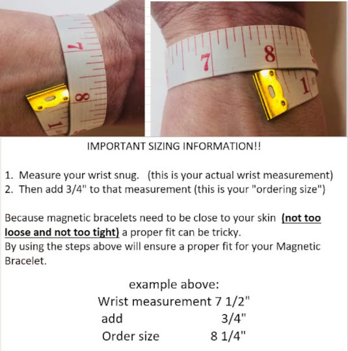 Men/women Hematite Therapy Bracelet, Black Bracelet