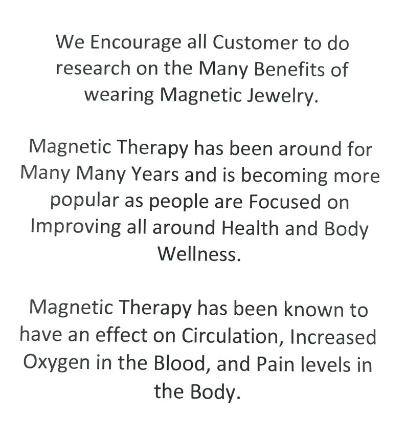 Black Magnetic Hematite Therapy Necklace for Men and Women High ...