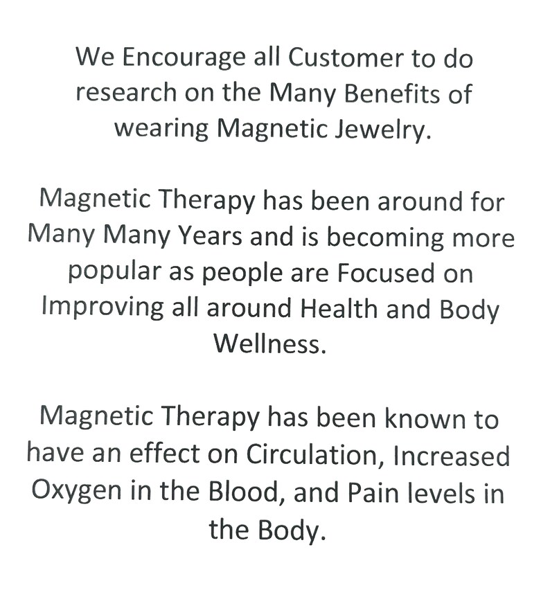 Silver and Black Magnetic Bracelets, Magnetic Therapy Bracelets ...