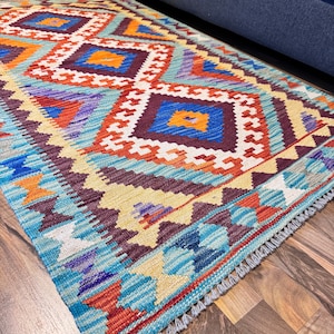 4x3 kilim rugs - Etsy France