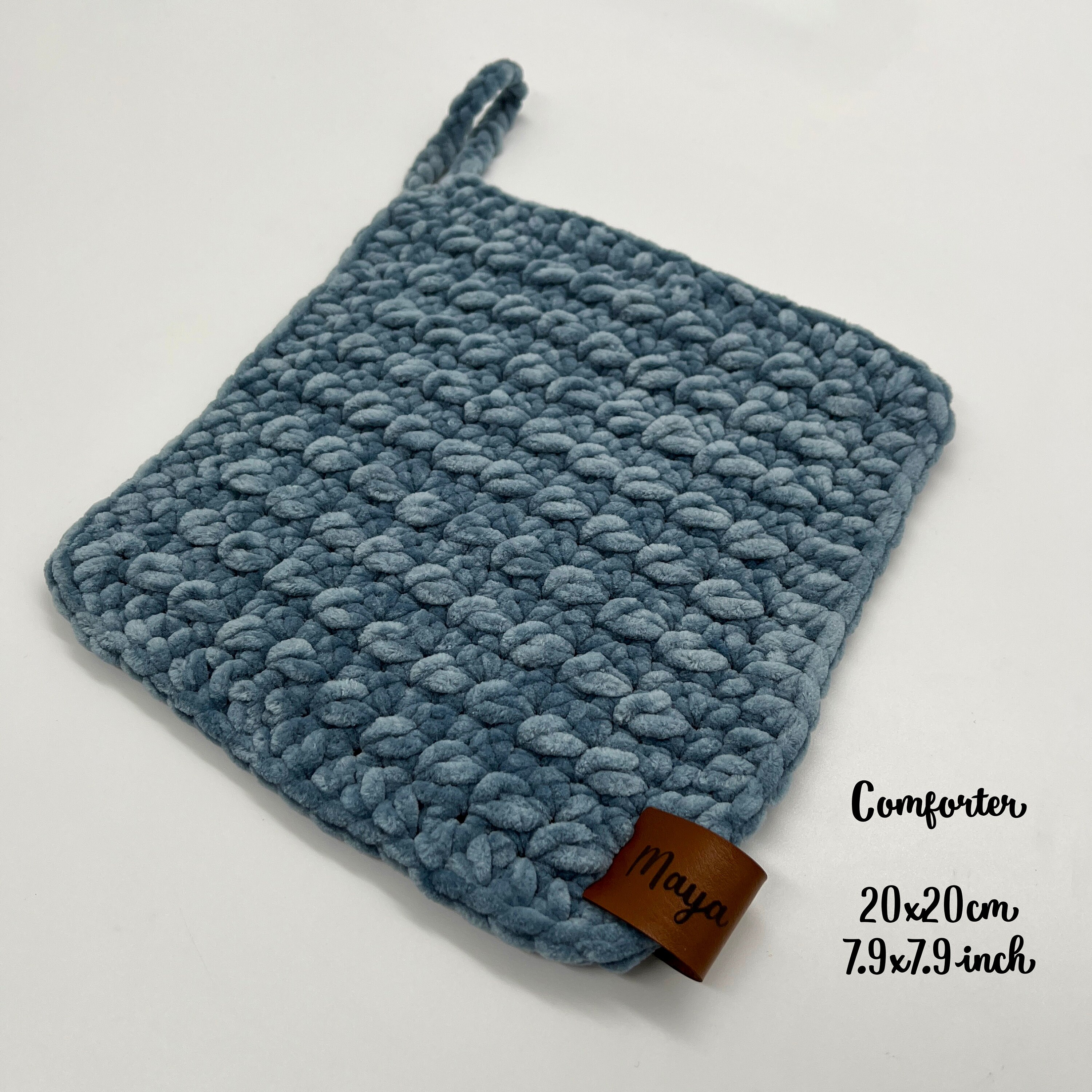 Personalized Crochet BABY BLANKET and COMFORTER Handmade Warm Soft Yarn