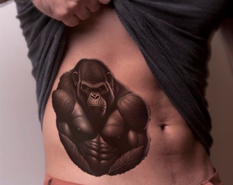 Gorilla 2nd Layer by William TattooNOW