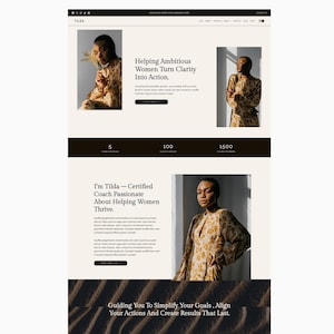 Tilda Business WordPress Theme-Coach Website Template-Portfolio Agency Website-Kadence Child Theme-WordPress Shop Theme-Consultant Website