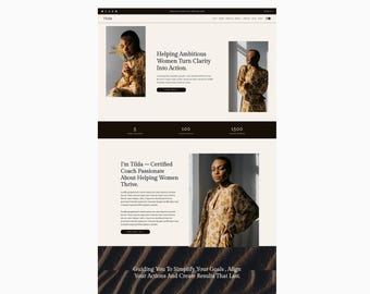 Motyw WordPress dla firm Tilda - Szablon witryny Coach - Witryna agencji portfolio - Motyw potomny Kadence - Motyw sklepu WordPress - Witryna konsultanta