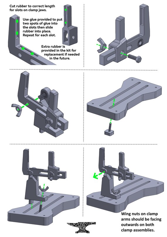 Model Train Service Stand, Locomotive Repair Cradle Multi