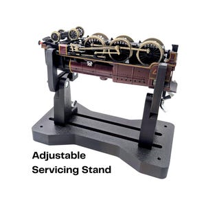 Supporto per assistenza modellismo ferroviario, supporto per riparazione locomotive multi-angolo, scala N TT H0 00.