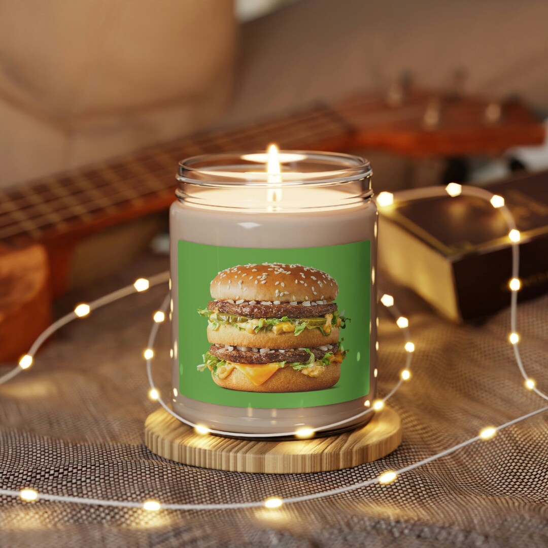 Mcdonald's Big Mac Candle varying Scent Options Soy Etsy