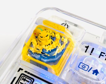 Ninja Custom 1 Tailed Beast 1U Resin Keycap Liquidate Artisan Anime Cherry MX Keycaps