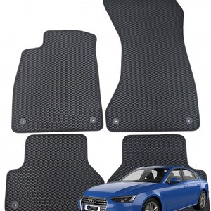 Premium EVA Car Floor Mats For Audi A4 (B9) 2016-2025
