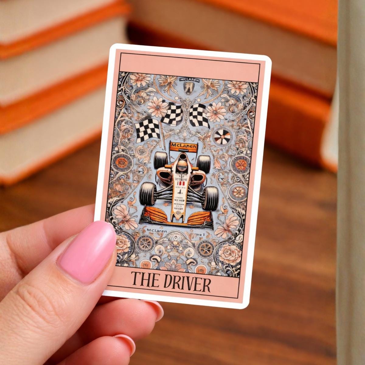 Motorsport Tarot Card Sticker Norris & Piastri Vinyl Decal - Etsy