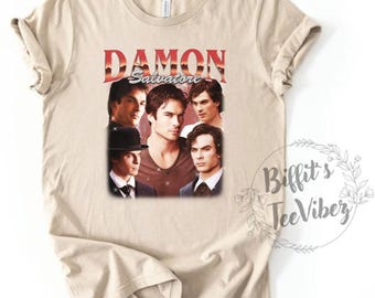 Vampire Diaries-Inspired-Damon-Salvatore-Hello Brother- Bella Canvas Short Sleeve Unisex Tee