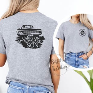 Supernatural Inspired, Saving People/Hunting Things, Carry On, Made To Order! Bella Canvas Short Sleeve Unisex Tee