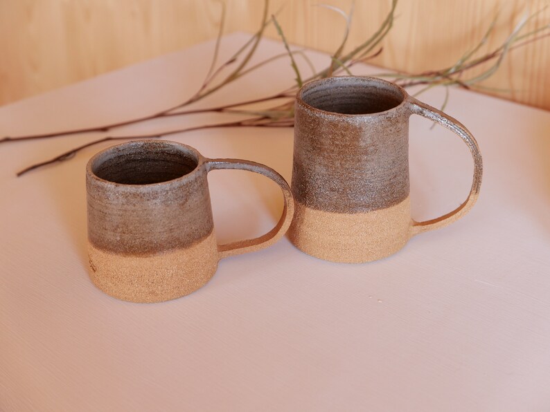 Stoneware tea or coffee cup handcrafted in ceramic image 5