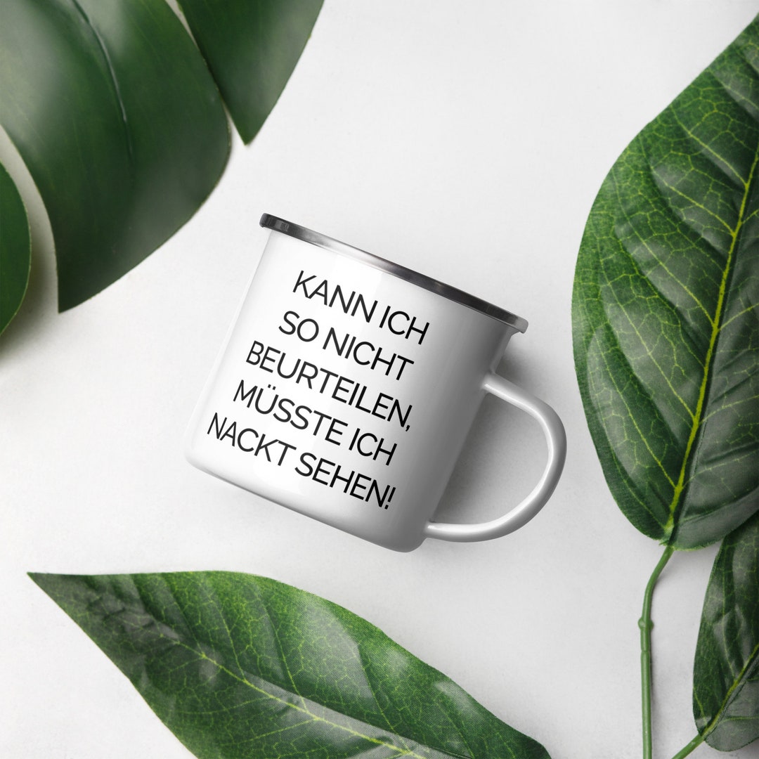 Kann Ich Nicht Beurteilen Muss Ich Nackt Sehen Kann Ich Nicht so Beurteilen Müsste Ich Nackt Sehen Emaille - Etsy