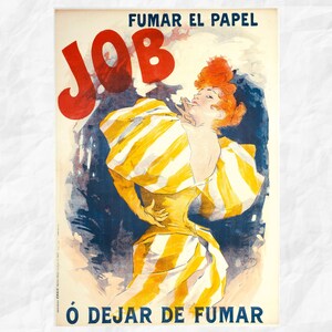 Wall decoration, a retro poster for download: a trip back in time for tobacco enthusiasts.