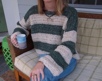 Crochet sweater