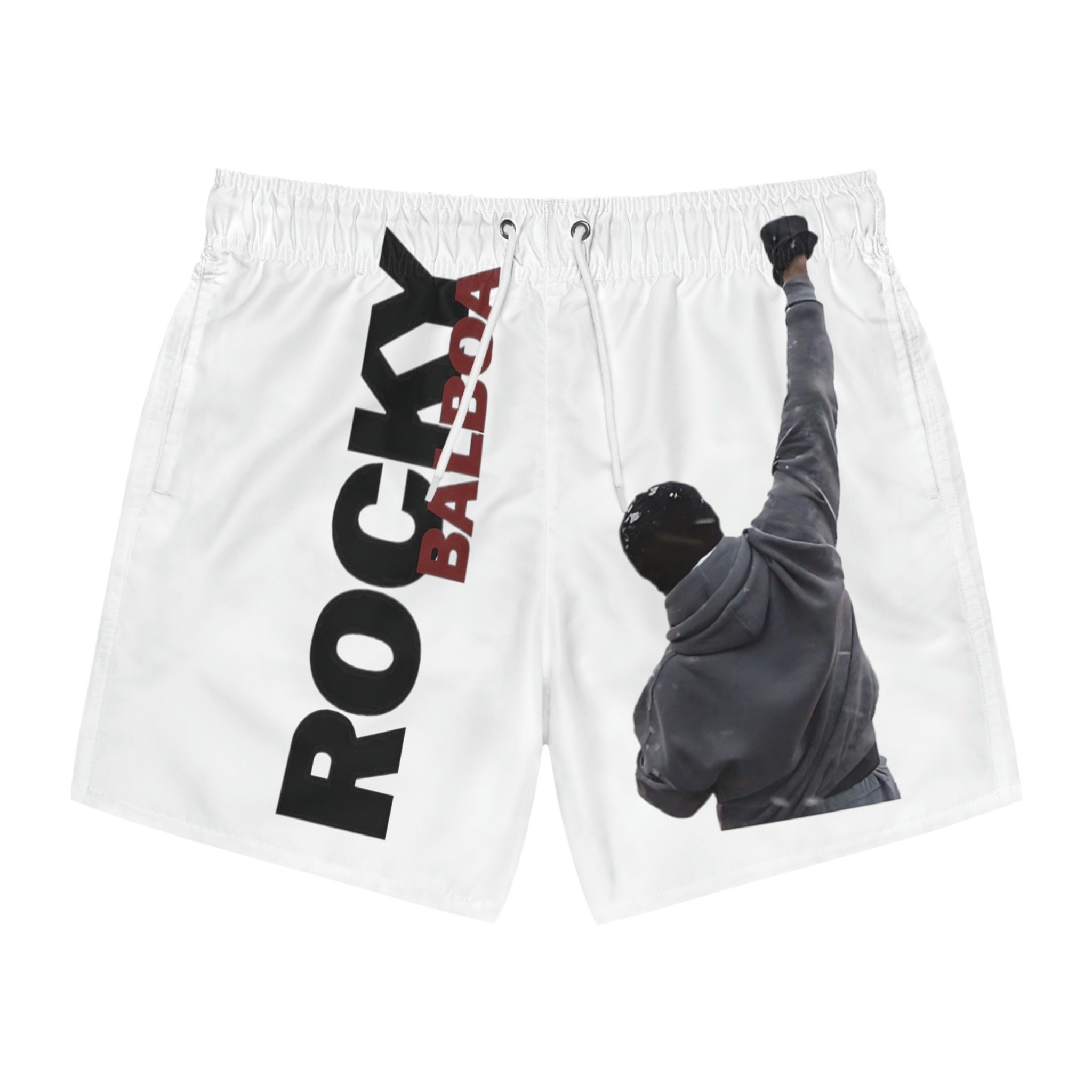rocky balboa swim trunks