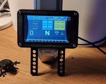 VOCore 4" Screen Case Fanatec Mount DIY Kit, Display for Fanatec, Dashboard for Fanatec - SimRacing accessories