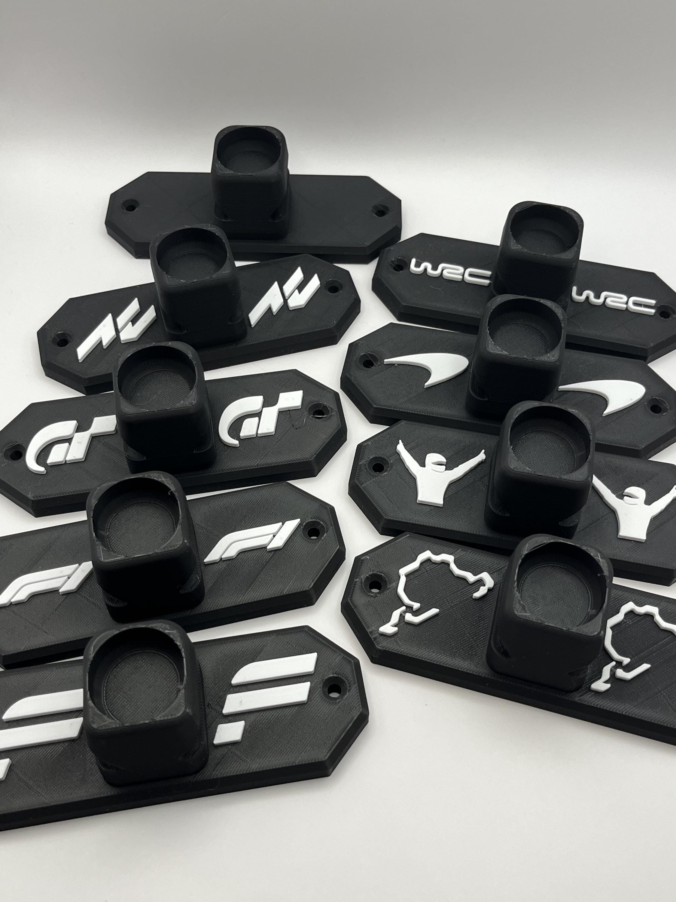 Support mural pour volant Fanatec QR2, fixation murale pour volants Fanatec QR2, CSL DD, DD1, DD2 et CSL Elite - Accessoires de simulation de course