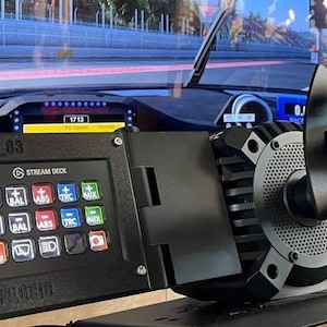 StreamDeck MK2 マウント to Fanatec gt DD Pro & csl DD DIY キット - SimRacing アクセサリー