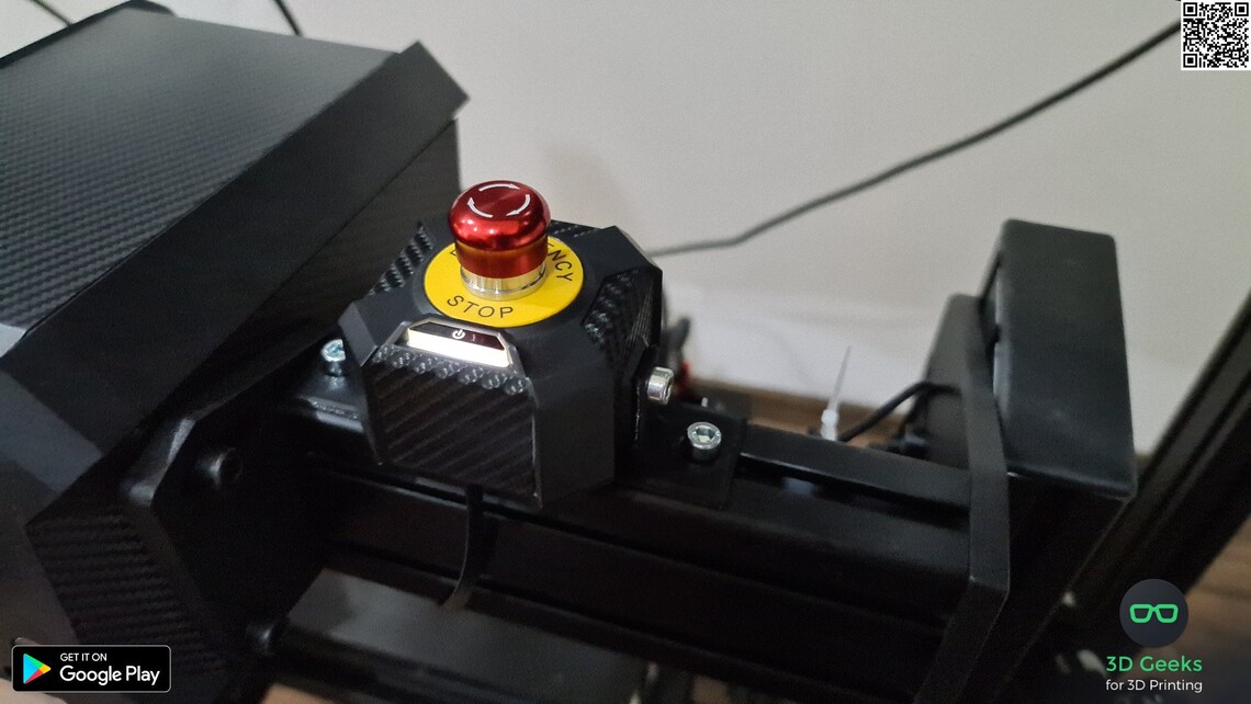 Estop Mounting Position Sim Rig Kill Stop Switch Mount Holder for Sim Rig - Simracing Accessories - Etsy