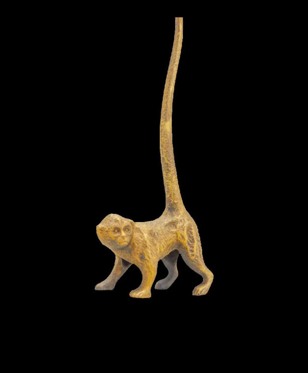 Monkey Toilet Roll Holder Animal Bathroom Decor Brass Effect Etsy