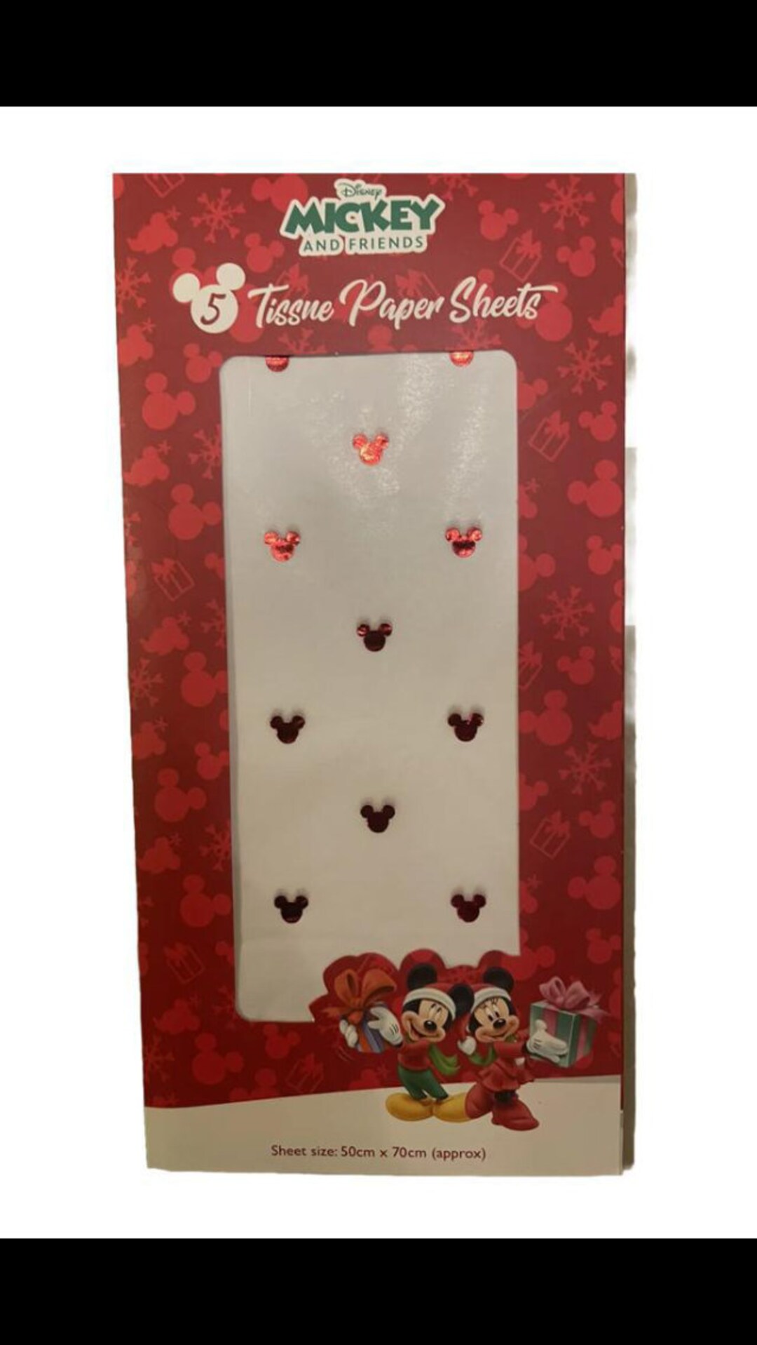 Mickey Mouse Christmas Wrapping Tissue Paper - Etsy