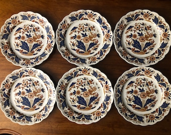 Vintage Dovedale Pattern plate by Booths Aardewerk